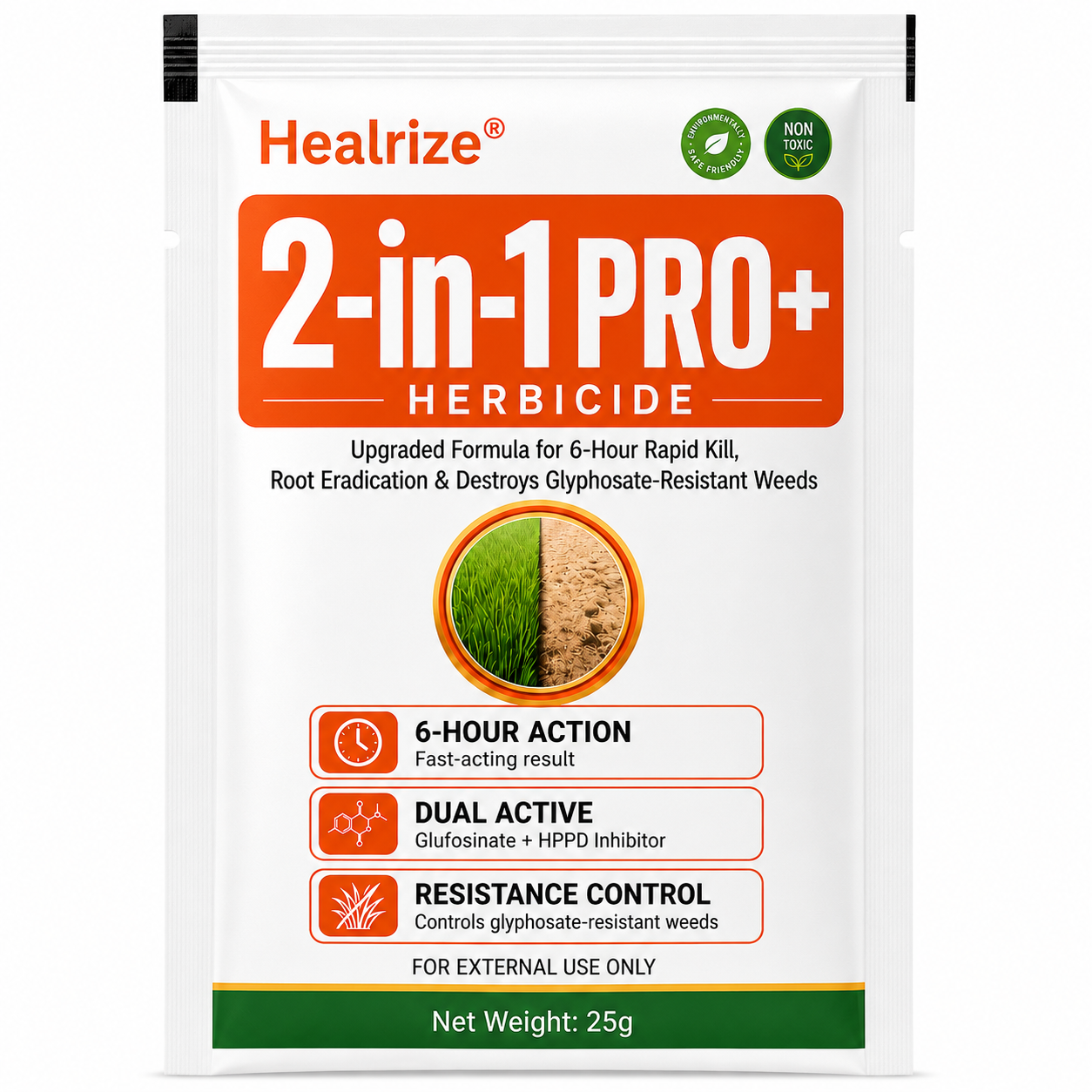 🍂Best Seller🔥Healrize® Advanced 2-in-1 Pro+ Herbicide-Upgraded Formula for 6-Hour Rapid Kill, Root Eradication & Destroys Glyphosate-Resistant Weeds✨Time-Limited Discount🎉