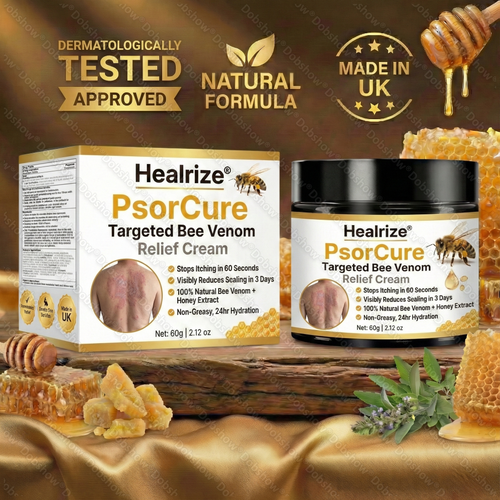 🎆𝙇𝙞𝙢𝙞𝙩𝙚𝙙-𝙩𝙞𝙢𝙚 𝙤𝙛𝙛𝙚𝙧 | Healrize® PsorCure Targeted Bee Venom Relief Cream
