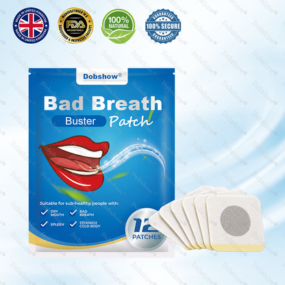 🔥Best Seller🔥Dobshow® Bad Breath Buster Patch-Regulates intestinal flora and eliminates oral odor🎉Special limited-time discount