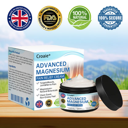 Croaie® 𝐀𝐝𝐯𝐚𝐧𝐜𝐞𝐝 𝐌𝐚𝐠𝐧𝐞𝐬𝐢𝐮𝐦 𝐏𝐚𝐢𝐧 𝐑𝐞𝐥𝐢𝐞𝐟 𝐂𝐫𝐞𝐚𝐦