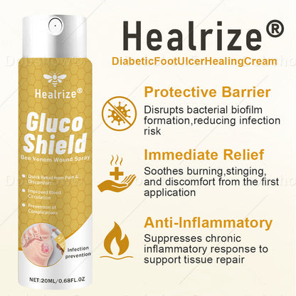 Healrize® GlucoShield Bee Venom Wound Spray🔥