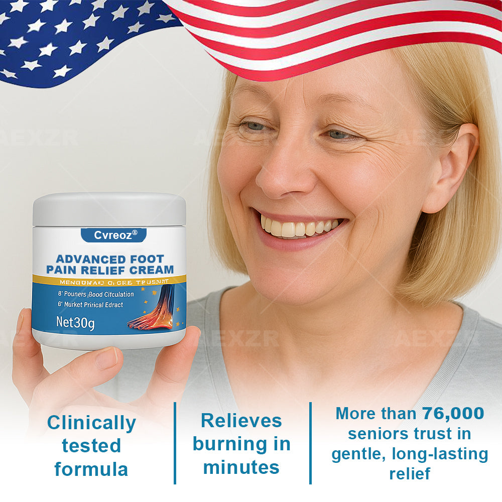 Cvreoz® ADVANCED FOOT PAIN RELIEF CREAM