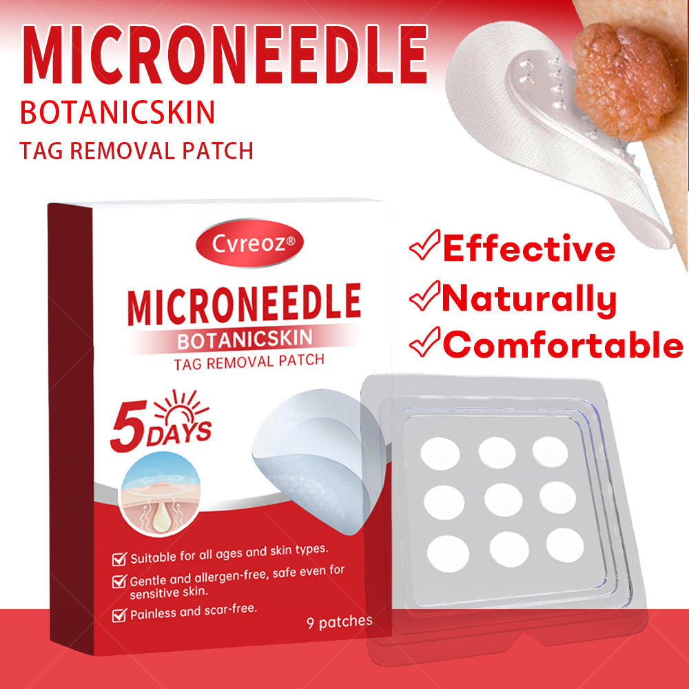 𝐂𝐯𝐫𝐞𝐨𝐳®𝐌𝐢𝐜𝐫𝐨𝐍𝐞𝐞𝐝𝐥𝐞 𝐁𝐨𝐭𝐚𝐧𝐢𝐜𝐒𝐤𝐢𝐧 𝐓𝐚𝐠 𝐑𝐞𝐦𝐨𝐯𝐚𝐥 𝐏𝐚𝐭𝐜𝐡