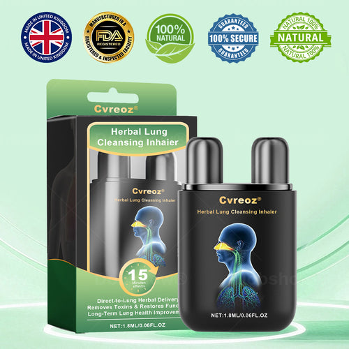 ✅Official Store| Cvreoz® Herbal Lung Cleansing Inhaier(🫁Cough, wheezing, shortness of breath, sputum, stuffy nose, bronchitis, bronchitis, allergy symptoms, lung discomfort💝)