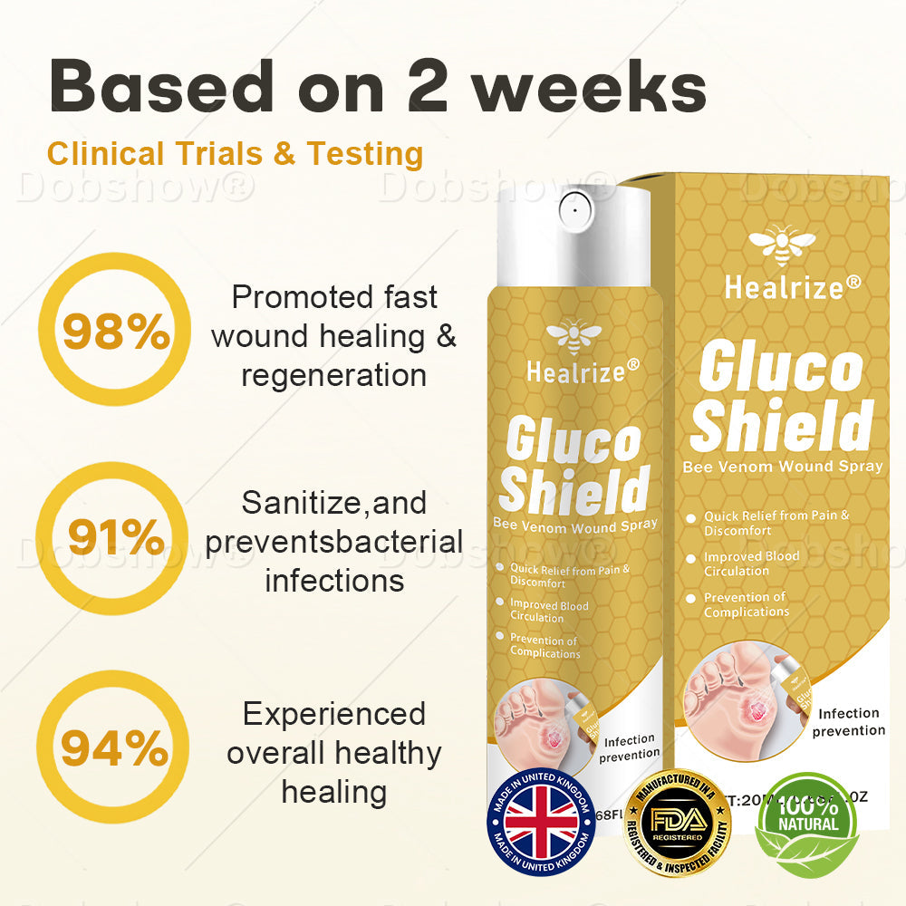 Healrize® GlucoShield Bee Venom Wound Spray🔥