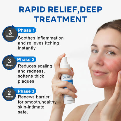 🔥Final 3 Hours: 80% OFF: AAFQ® Magnesium & Herbs Calming Spray⚕️ FDA Certified (for the treatment of psoriasis and eczema, improvement of bacterial infections in the genital area, treatment of acne and warts, eliminates psoriasis and eczema, etc.)