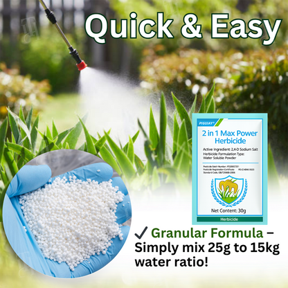 Piguiay® 2 in 1 Max Power Herbicide
