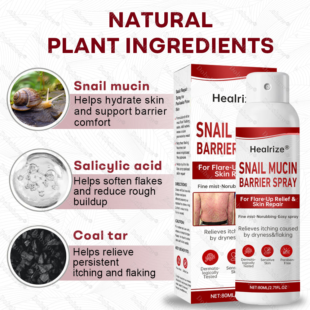 Healrize® Snail Mucin Barrier Spray for Flare-Up Relief & Skin Repair