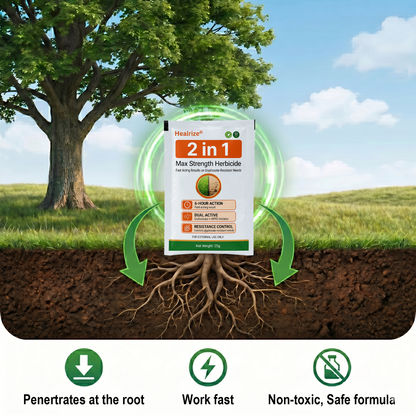 ✨UK 𝙊𝙛𝙛𝙞𝙘𝙞𝙖𝙡 𝙎𝙩𝙤𝙧𝙚 | Healrize® 2-in-1 Max Strength Herbicide:𝐅𝐚𝐬𝐭 𝐀𝐜𝐭𝐢𝐧𝐠 𝐑𝐞𝐬𝐮𝐥𝐭𝐬 on Glyphosate-Resistant Weeds