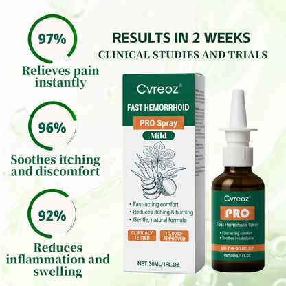 🔥𝘾𝙮𝙗𝙚𝙧 𝙈𝙤𝙣𝙙𝙖𝙮 𝙎𝙖𝙡𝙚 | Cvreoz® Fast Hemorrhoid PRO Spray