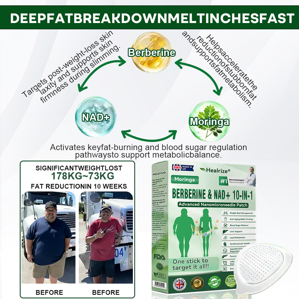 UK 𝐎𝐟𝐟𝐢𝐜𝐢𝐚𝐥 𝐔𝐊 𝐒𝐭𝐨𝐫𝐞 | 🧑‍⚕️🩺 𝐇𝐞𝐚𝐥𝐫𝐢𝐳𝐞® Moringa · Berberine × NAD+ 𝟏𝟎-𝐢𝐧-𝟏 𝐀𝐝𝐯𝐚𝐧𝐜𝐞𝐝 𝐍𝐚𝐧𝐨 𝐌𝐢𝐜𝐫𝐨𝐧𝐞𝐞𝐝𝐥𝐞 𝐏𝐚𝐭𝐜𝐡⁷