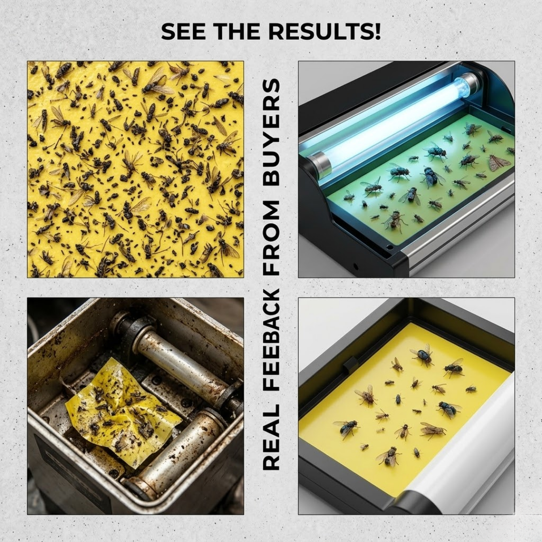 Dual-Sided Yellow Sticky Traps for Flying Plant Insects Like Fungus Gnats, Whiteflies, and Aphids | Premium Pest Control