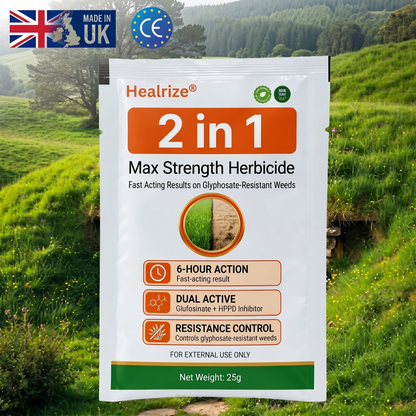 🏆𝙊𝙛𝙛𝙞𝙘𝙞𝙖𝙡 𝙎𝙩𝙤𝙧𝙚 | Healrize® 2-in-1 Max Strength Herbicide: Fast Acting Results on Glyphosate-Resistant Weeds
